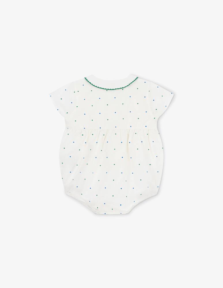 rinascente Petit Bateau Polka dot romper