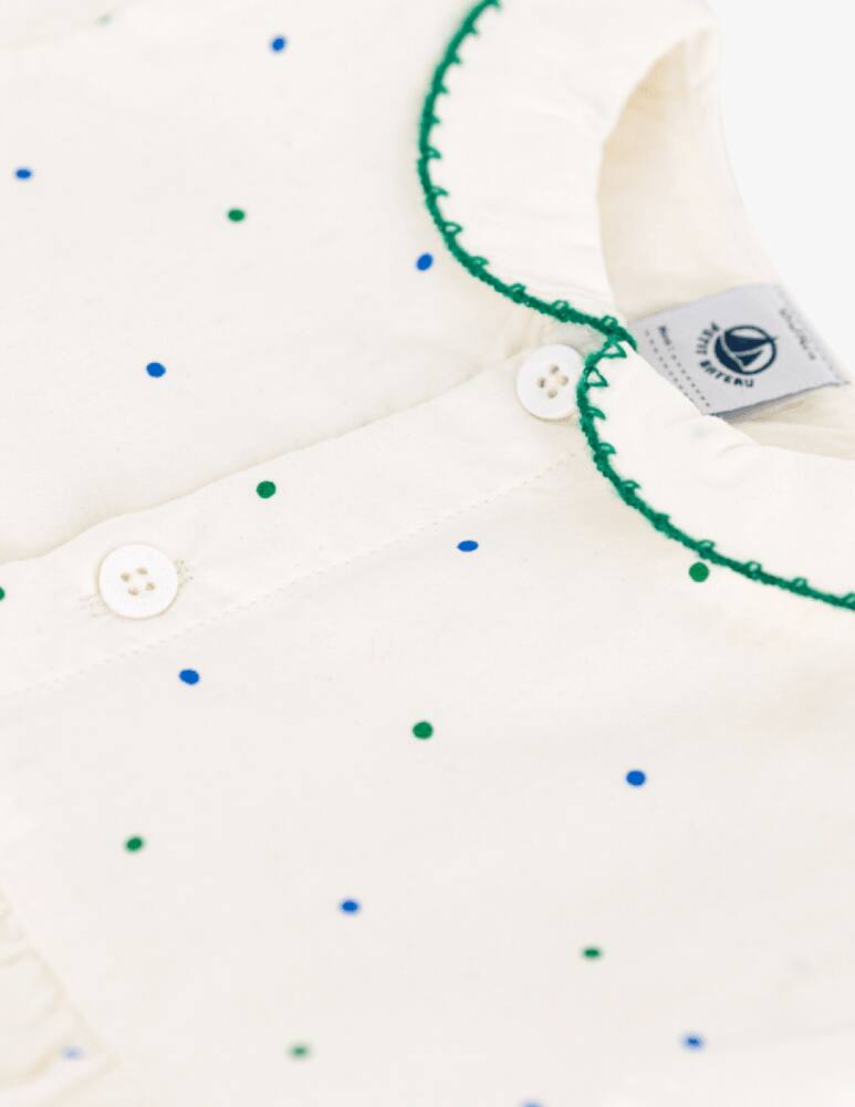 rinascente Petit Bateau Polka dot romper