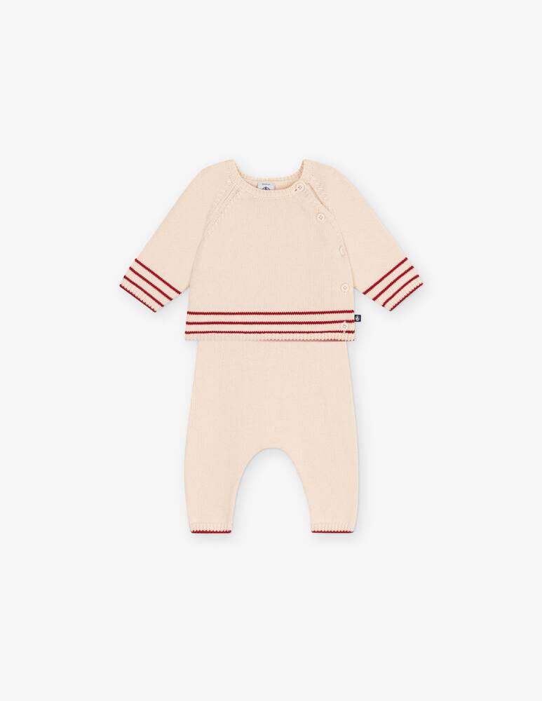 Petit Bateau Completo 2 pezzi maglia - immagine 2 Petit Bateau Completo 2 pezzi maglia - immagine 2