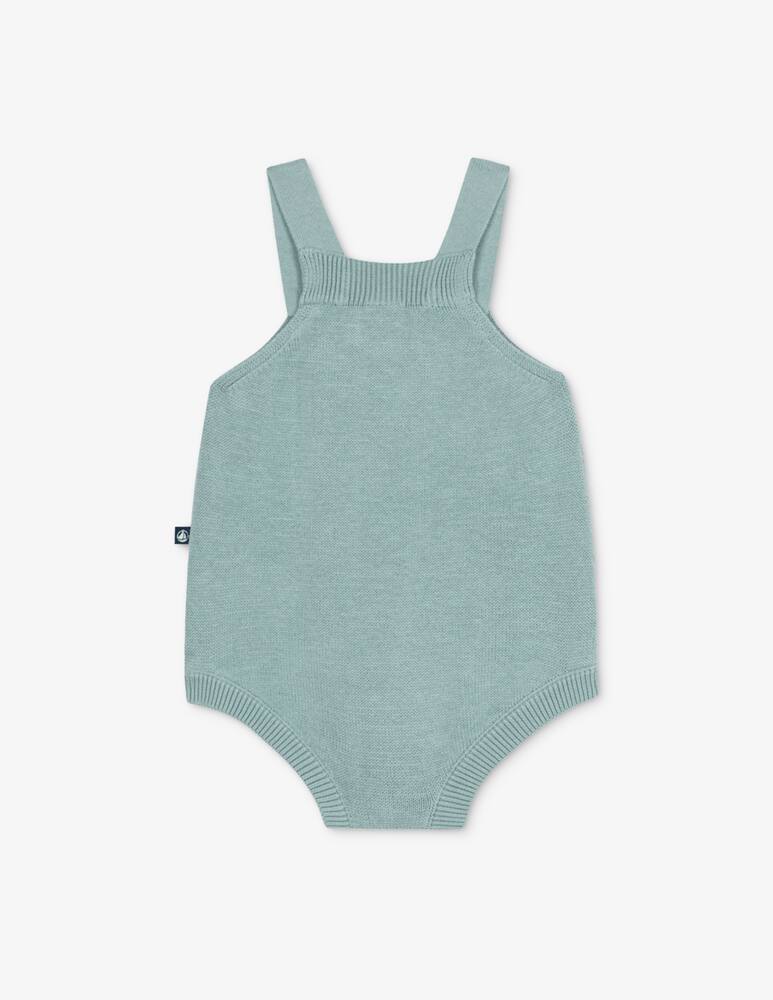 rinascente Petit Bateau Knitted strap playsuit