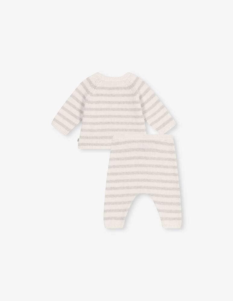 Petit Bateau Striped knit set - picture 3 Petit Bateau Striped knit set - picture 3