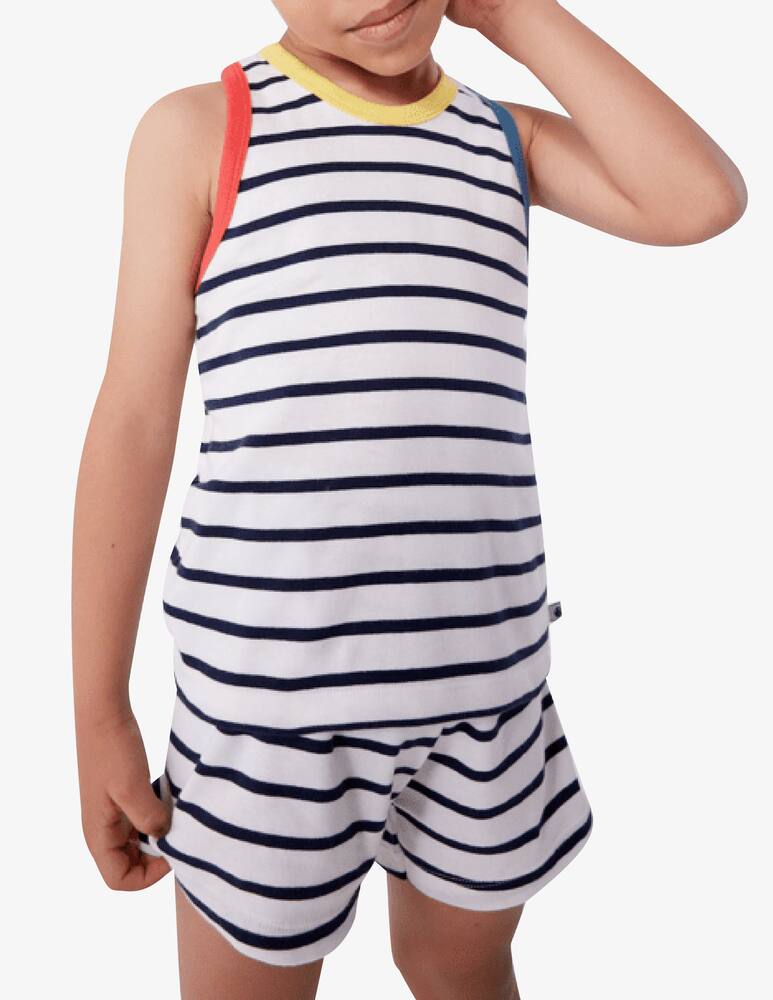 rinascente Petit Bateau Striped sleeveless pyjama set
