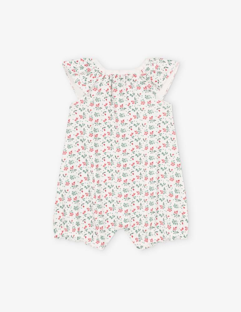 rinascente Petit Bateau Floral print playsuit