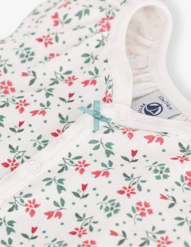 rinascente Petit Bateau Floral print playsuit
