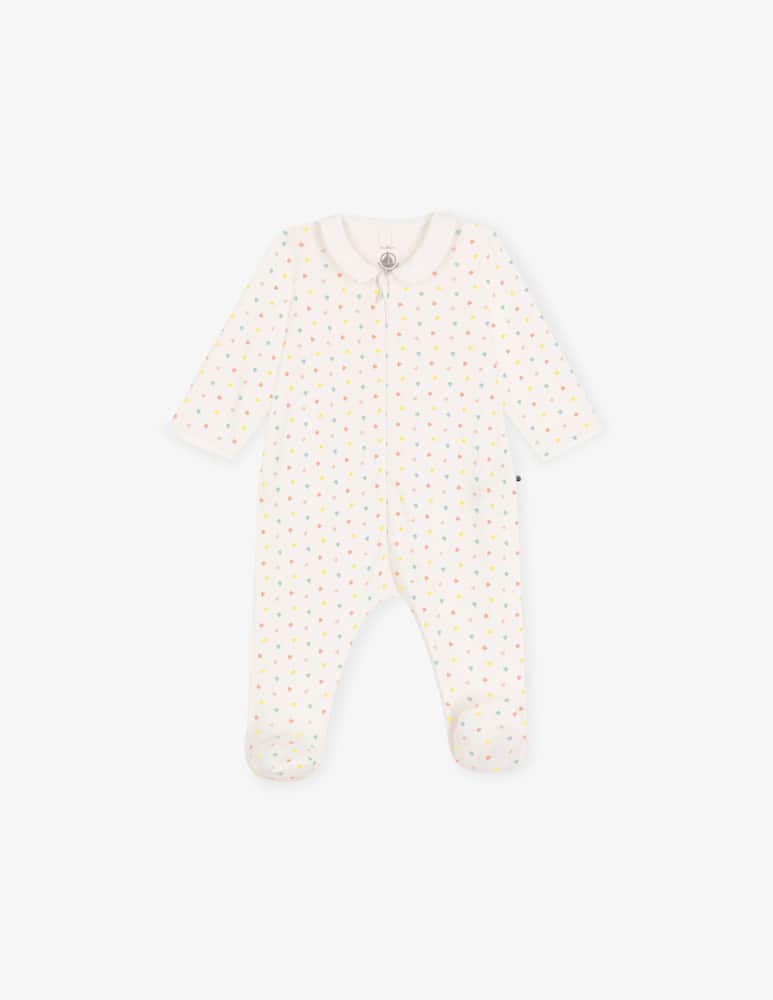 Petit Bateau Body pigiama dtampa cuori - immagine 1 Petit Bateau Body pigiama dtampa cuori - immagine 1