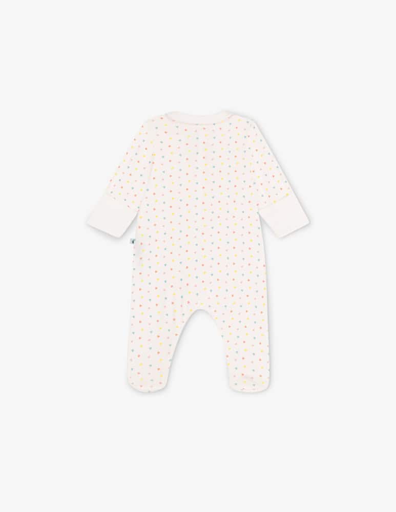 Petit Bateau Body pigiama dtampa cuori - immagine 2 Petit Bateau Body pigiama dtampa cuori - immagine 2