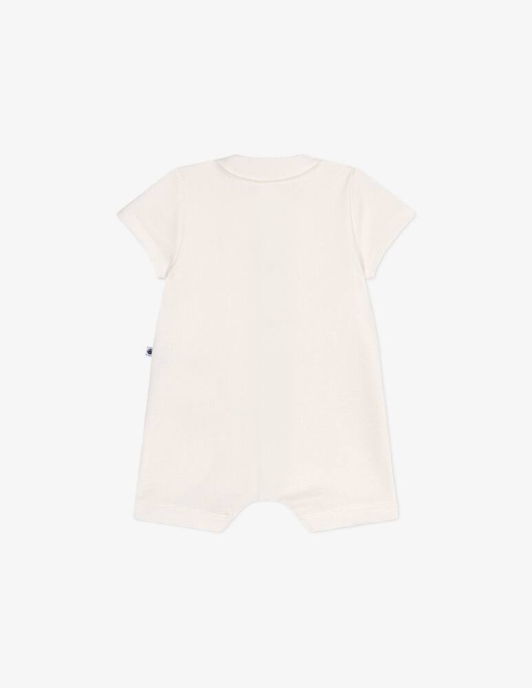 rinascente Petit Bateau Anchor collar romper