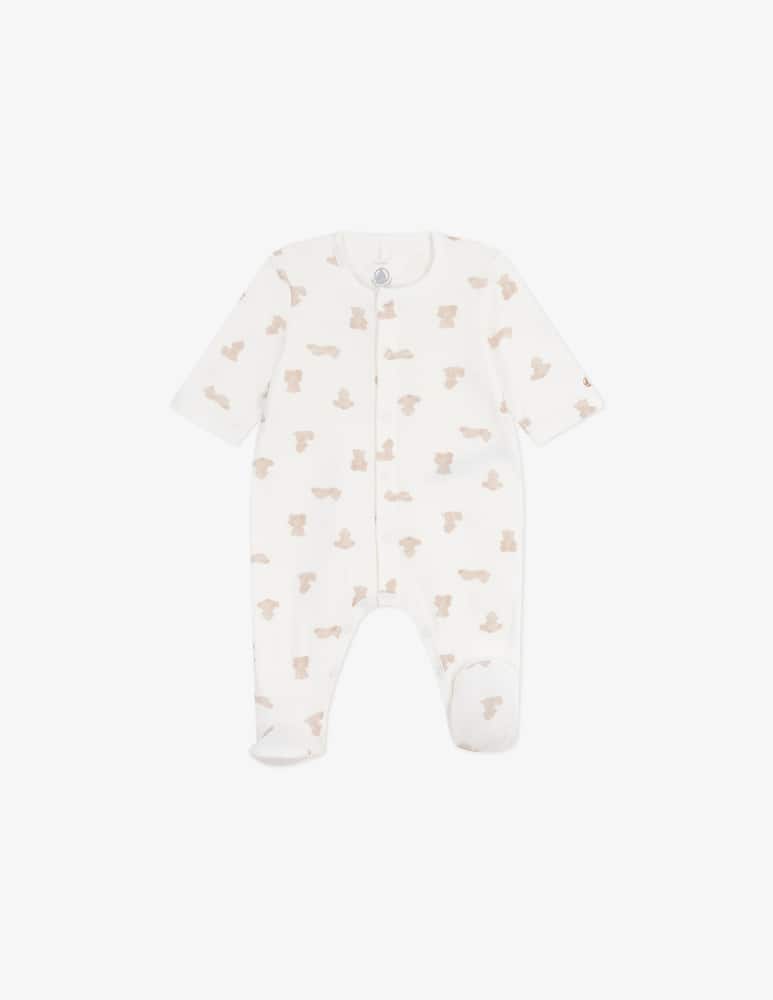 rinascente Petit Bateau Printed sleepsuit