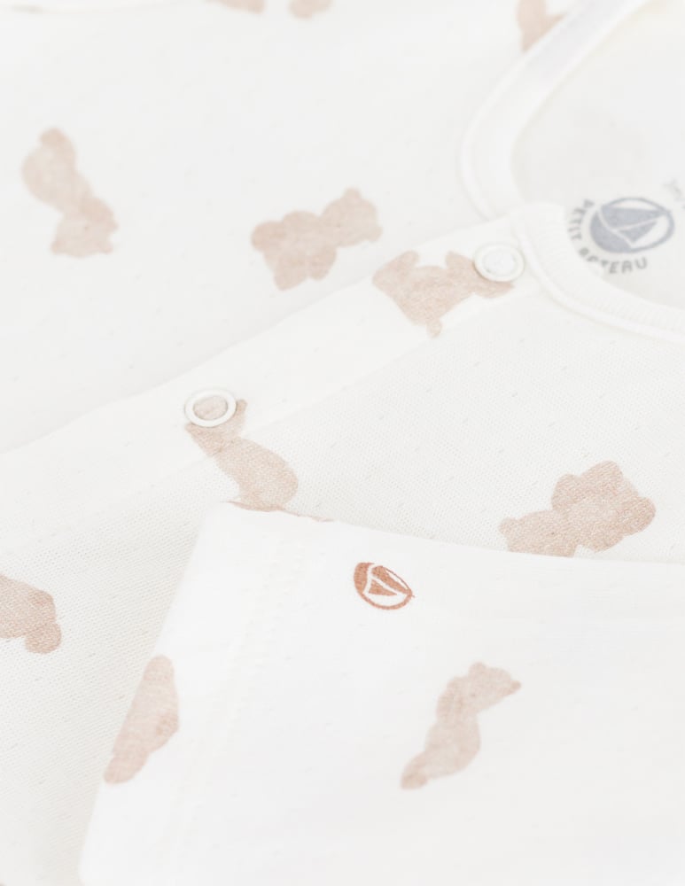 rinascente Petit Bateau Printed sleepsuit