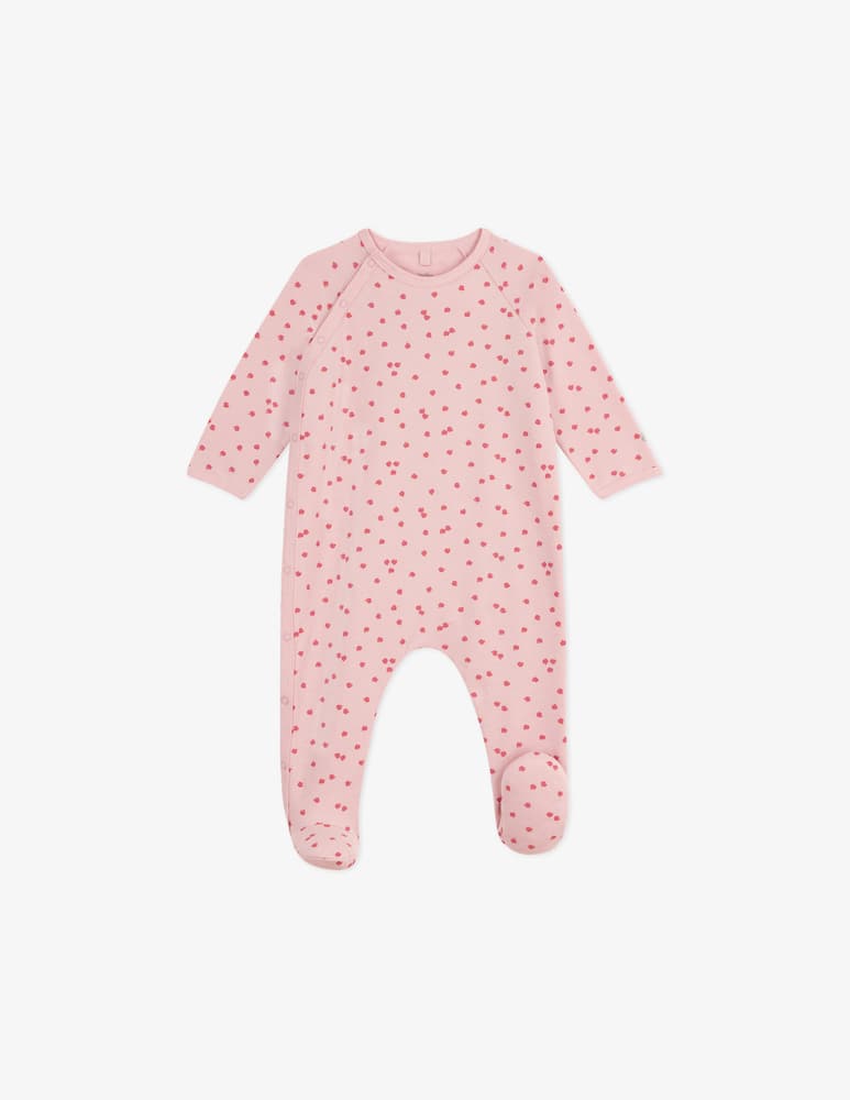rinascente Petit Bateau Cherry print sleeper