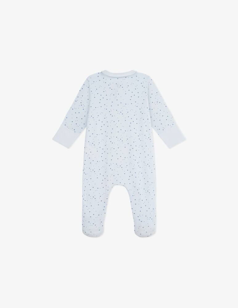 rinascente Petit Bateau Starry zip sleepsuit