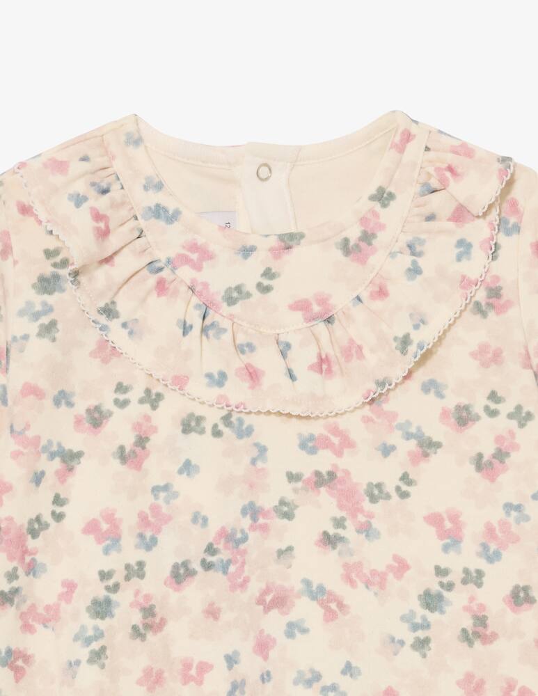 rinascente Petit Bateau Abito fiori a maniche lunghe