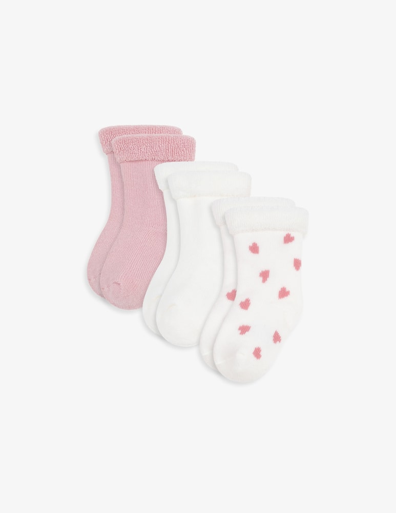 rinascente Petit Bateau Pack 3 calze con cuori