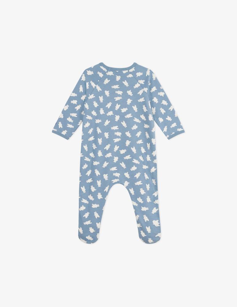 rinascente Petit Bateau Polar bear sleepsuit