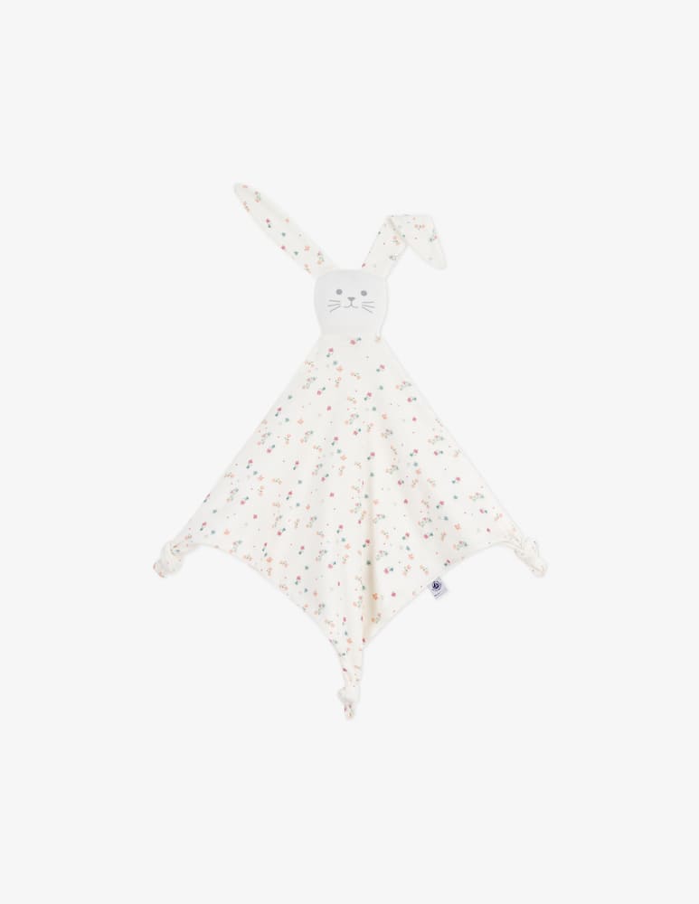 rinascente Petit Bateau Floral bunny comforter