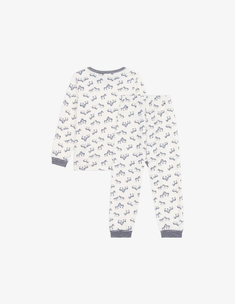 Petit Bateau Pigiama con zebre - immagine 2 Petit Bateau Pigiama con zebre - immagine 2