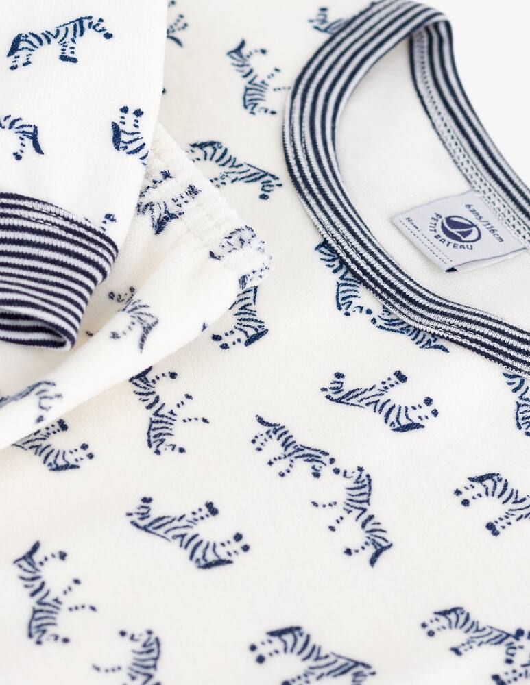 rinascente Petit Bateau Pigiama con zebre