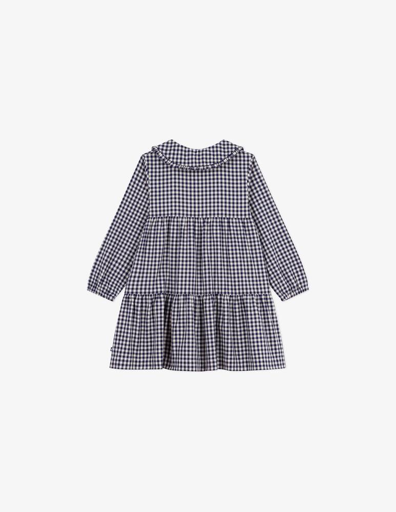 Petit Bateau Checkered collar dress - picture 2 Petit Bateau Checkered collar dress - picture 2