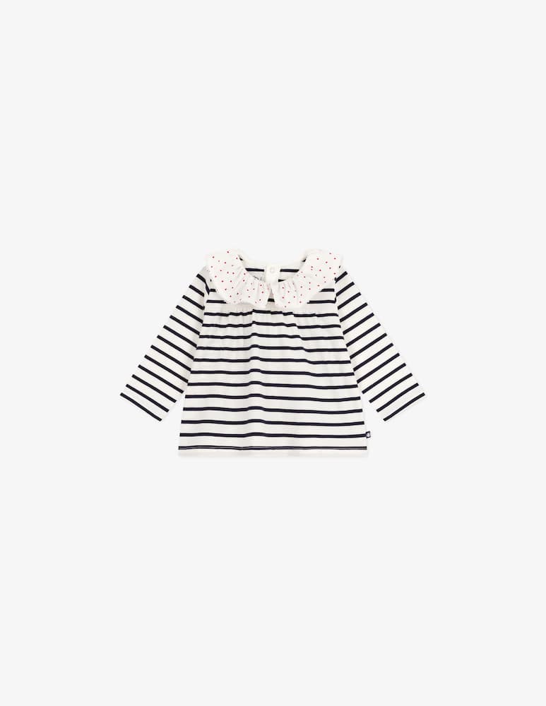 rinascente Petit Bateau Blusa a righe in cotone