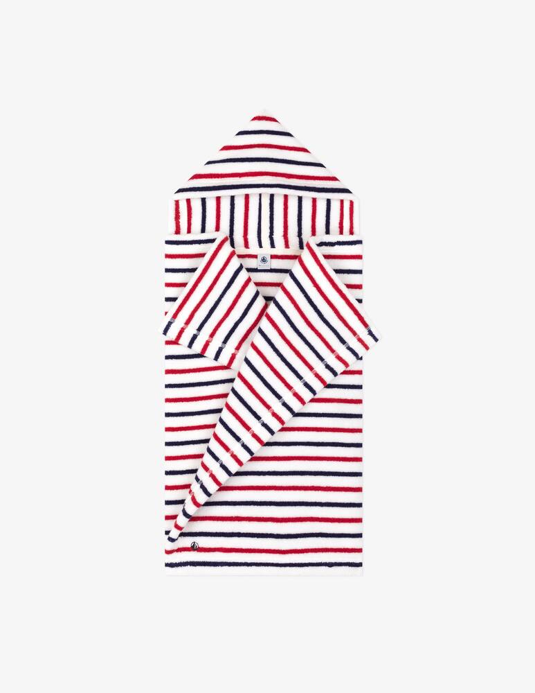 rinascente Petit Bateau Hooded stripe towel