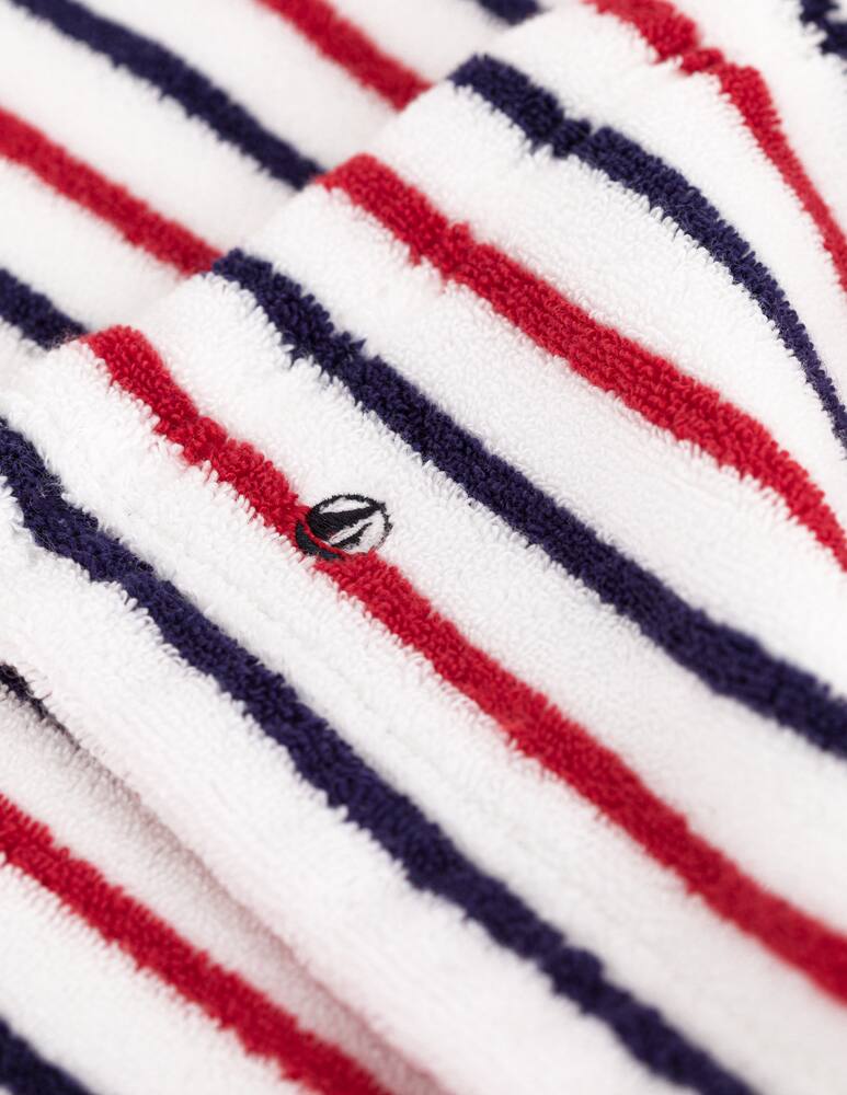 rinascente Petit Bateau Hooded stripe towel