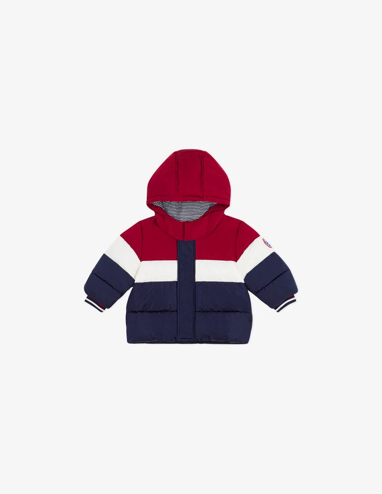 Petit Bateau Hooded colourblock jacket - picture 1