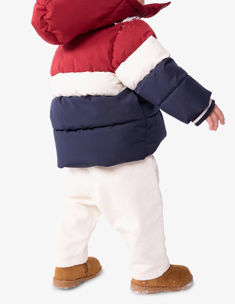 Petit Bateau Hooded colourblock jacket - picture 3
