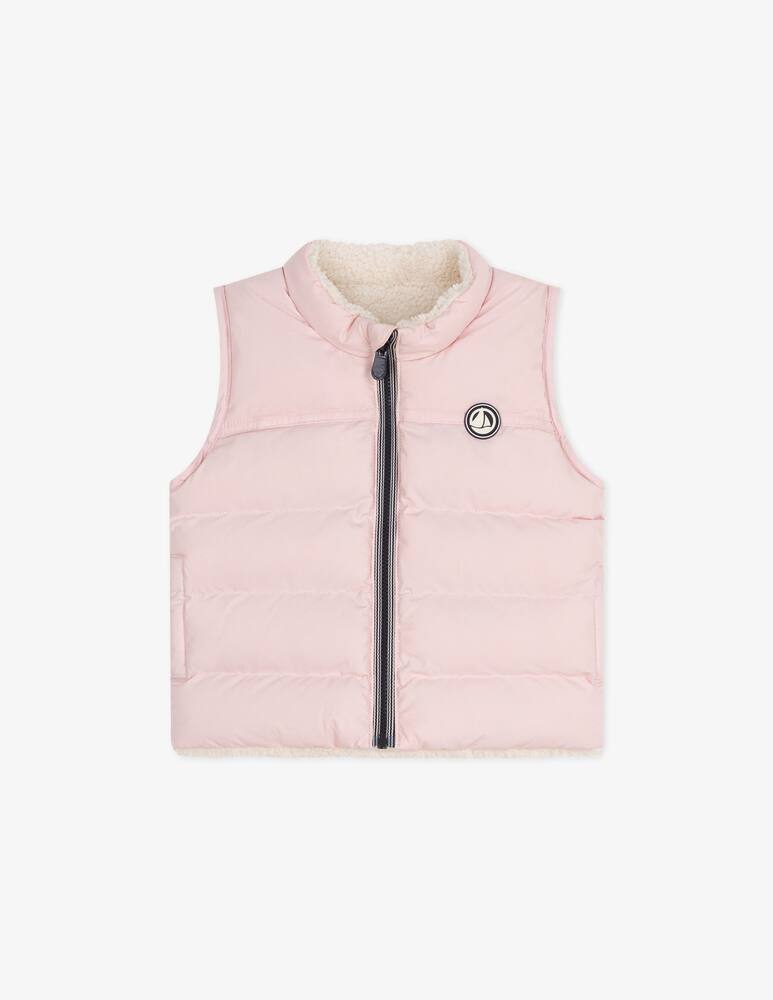 Petit Bateau Padded reversible vest - picture 1