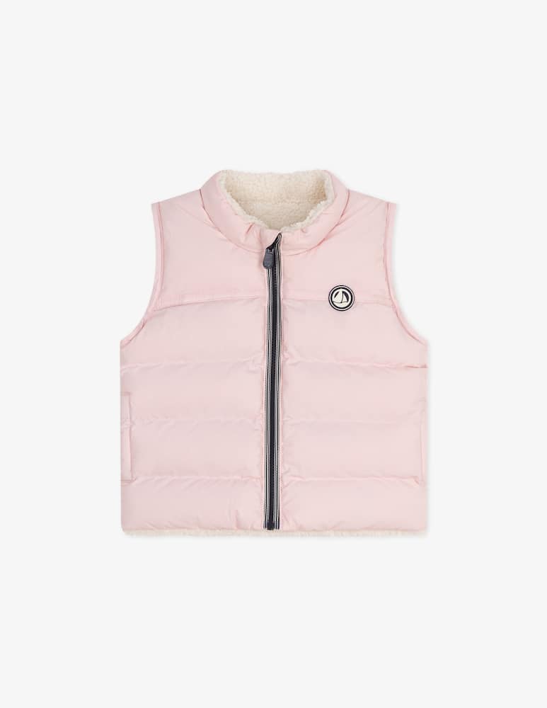 rinascente Petit Bateau Gilet imbottito reversibile