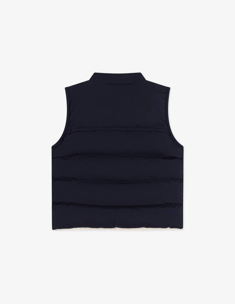rinascente Petit Bateau Gilet imbottito reversibile