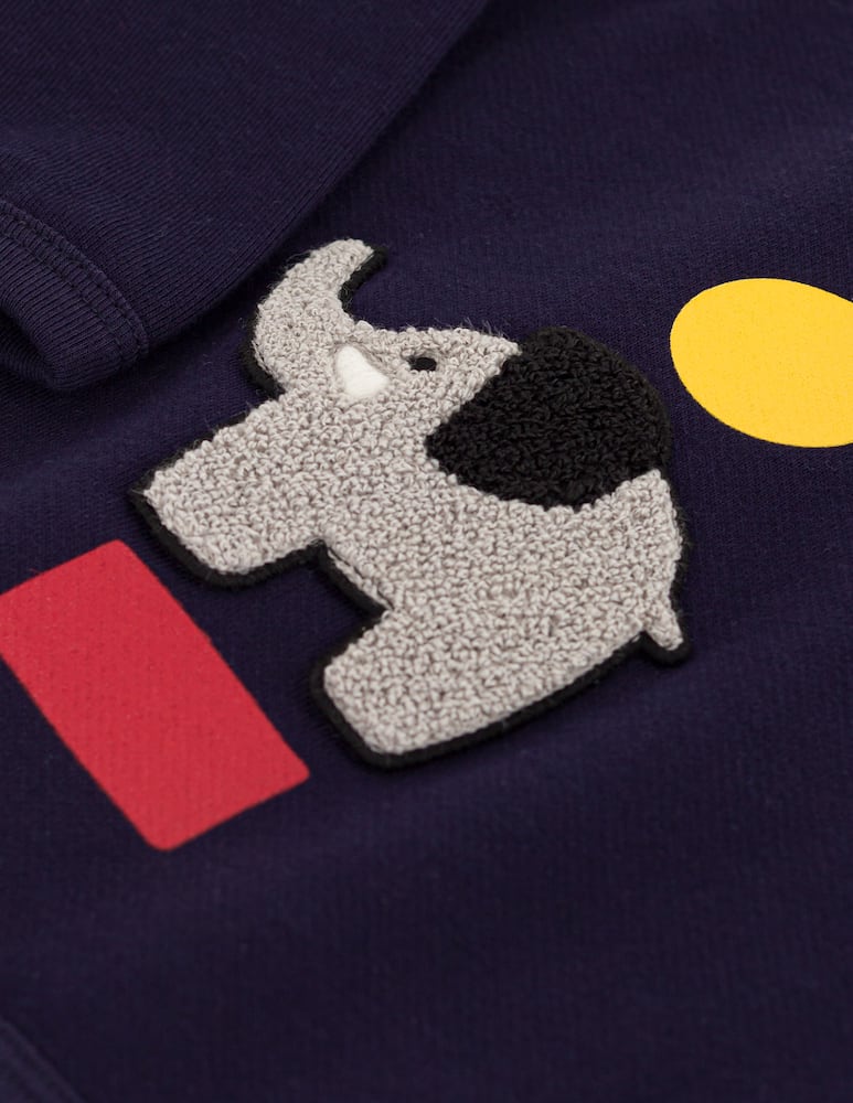Petit Bateau Elephant sweatshirt - picture 3 Petit Bateau Elephant sweatshirt - picture 3