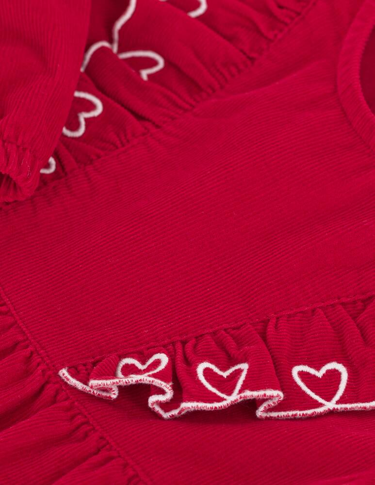 rinascente Petit Bateau Abito cuori ricamati