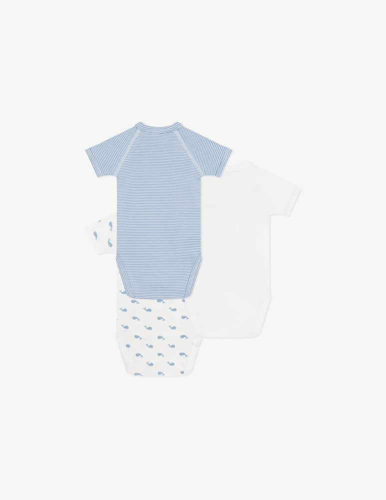 Petit Bateau Set di 3 body - immagine 2 Petit Bateau Set di 3 body - immagine 2