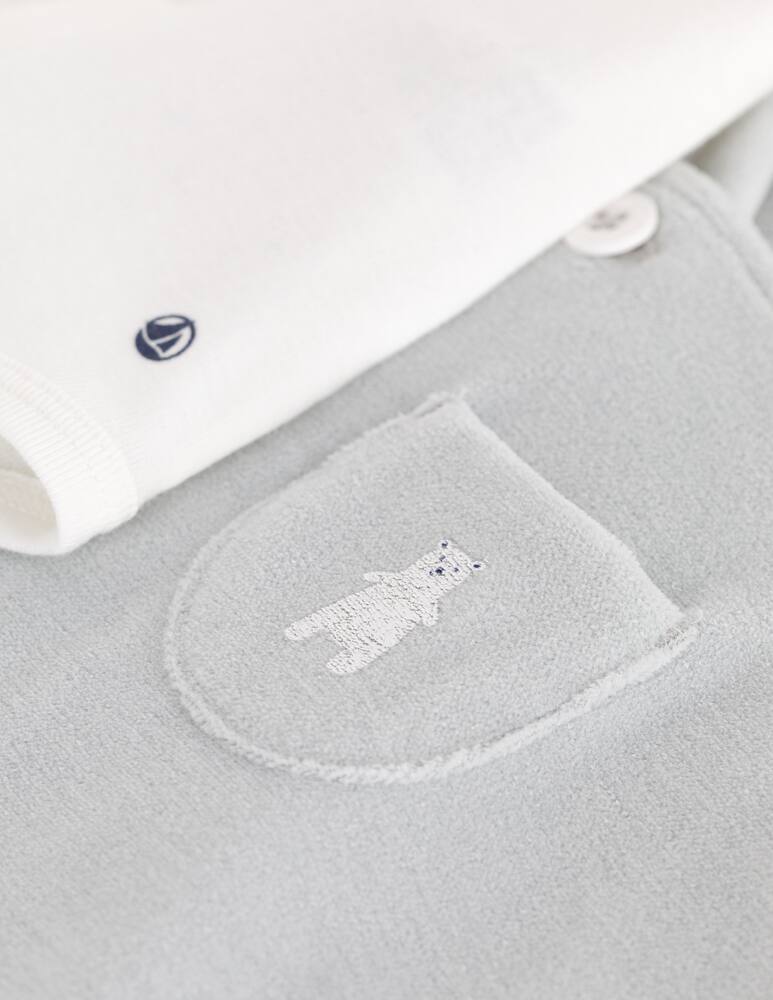 Petit Bateau Salopette e body set - immagine 4 Petit Bateau Salopette e body set - immagine 4
