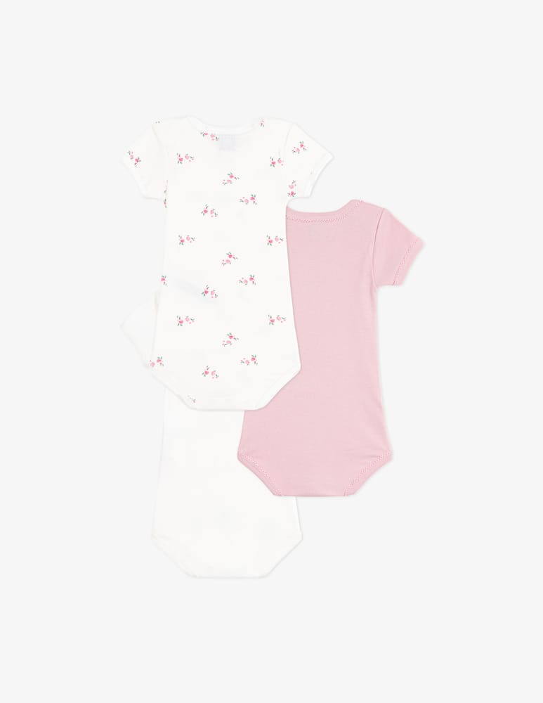Petit Bateau Set of 3 bodysuits - picture 2 Petit Bateau Set of 3 bodysuits - picture 2