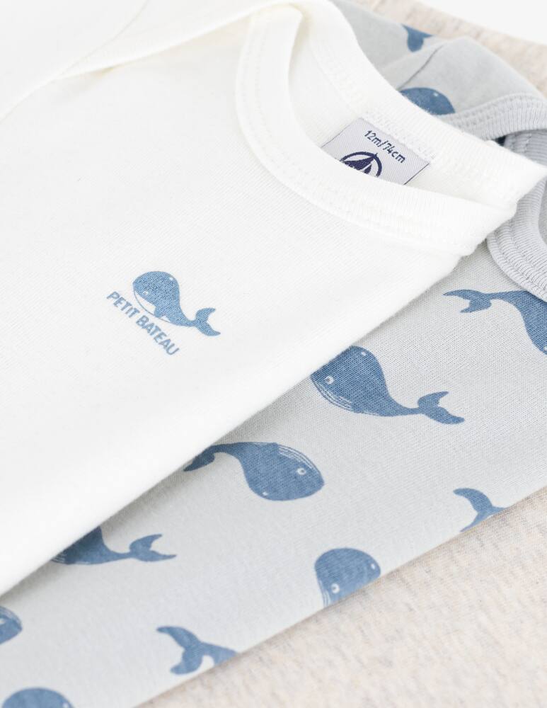 rinascente Petit Bateau Set di 3 body