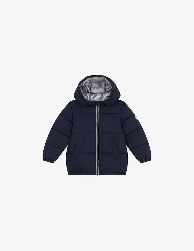 Petit Bateau Piumino con cappuccio - immagine 1 Petit Bateau Piumino con cappuccio - immagine 1