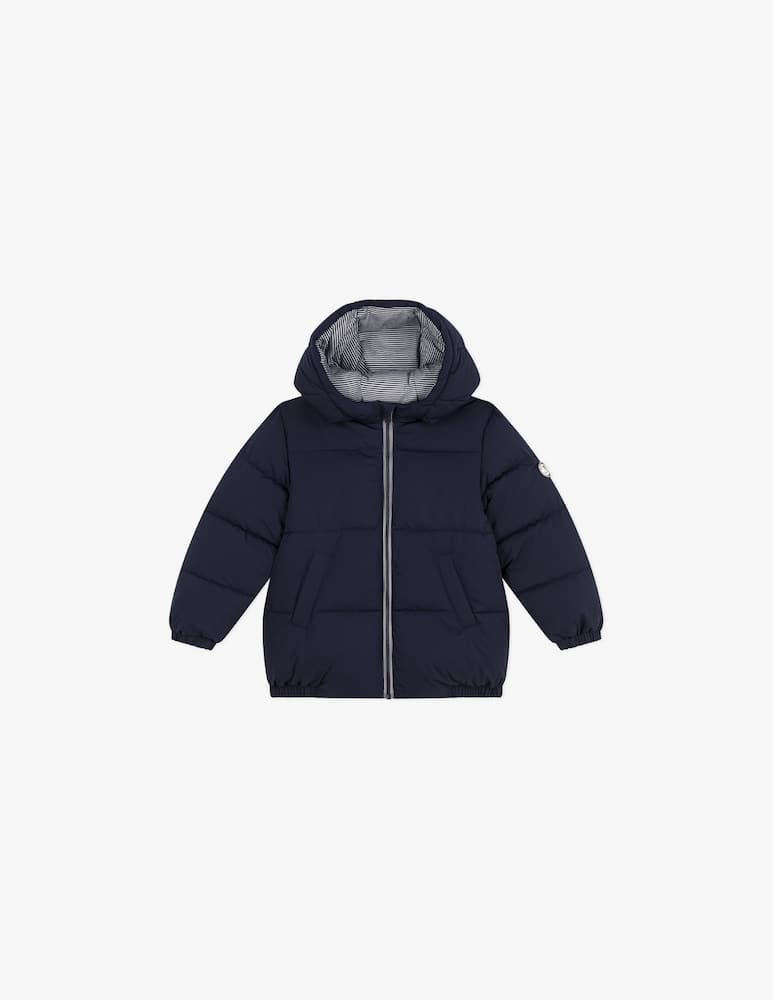 rinascente Petit Bateau Hooded quilted jacket