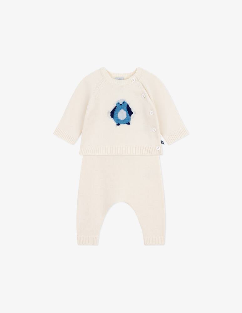 rinascente Petit Bateau Set due pezzi pinguino