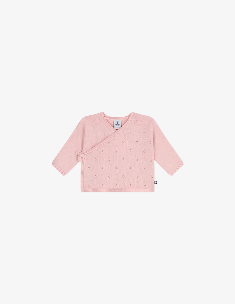 Petit Bateau Cardigan incrociato - immagine 1 Petit Bateau Cardigan incrociato - immagine 1