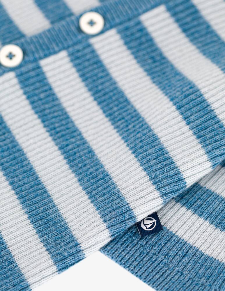 rinascente Petit Bateau Striped buttoned romper