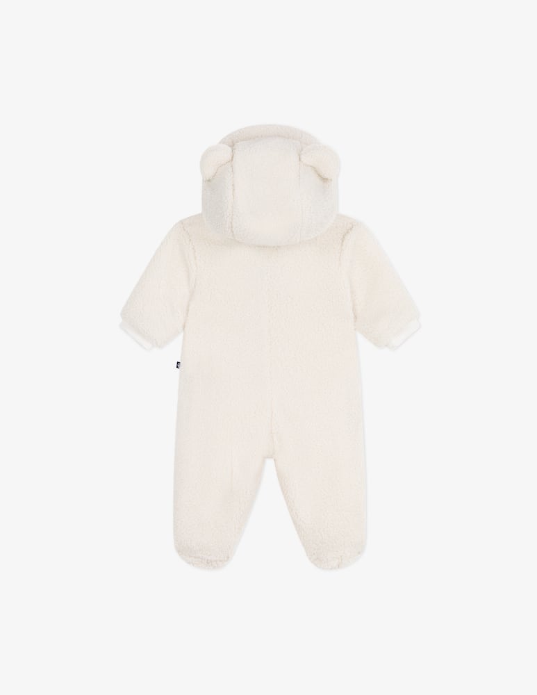 Petit Bateau Hooded teddy pramsuit - picture 2 Petit Bateau Hooded teddy pramsuit - picture 2