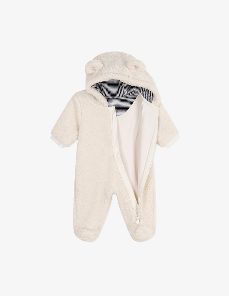 rinascente Petit Bateau Tutina con cappuccio in pile