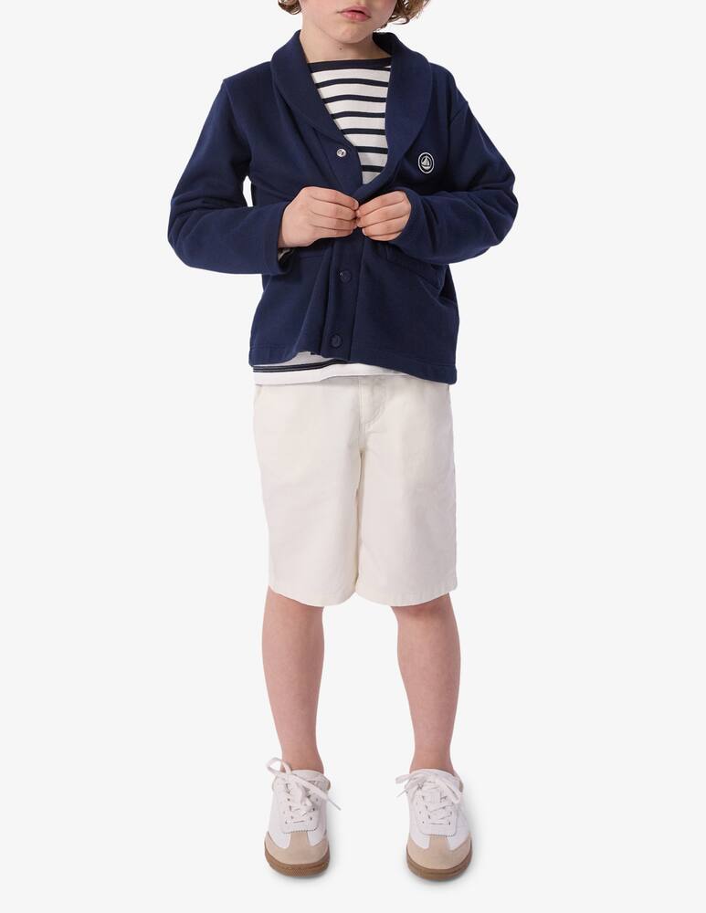 Petit Bateau Cardigan with shawl collar - picture 4 Petit Bateau Cardigan with shawl collar - picture 4