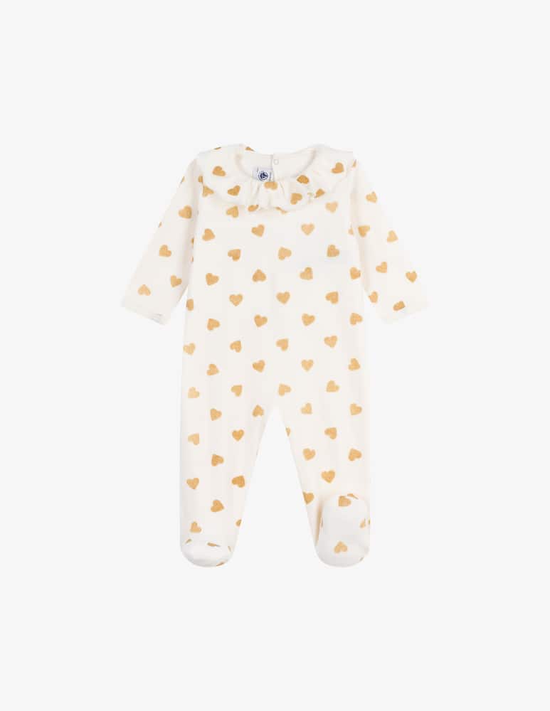 Petit Bateau Tutina con piedini e volant - immagine 1 Petit Bateau Tutina con piedini e volant - immagine 1