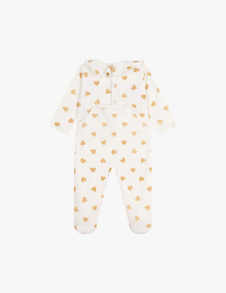 Petit Bateau Tutina con piedini e volant - immagine 3 Petit Bateau Tutina con piedini e volant - immagine 3