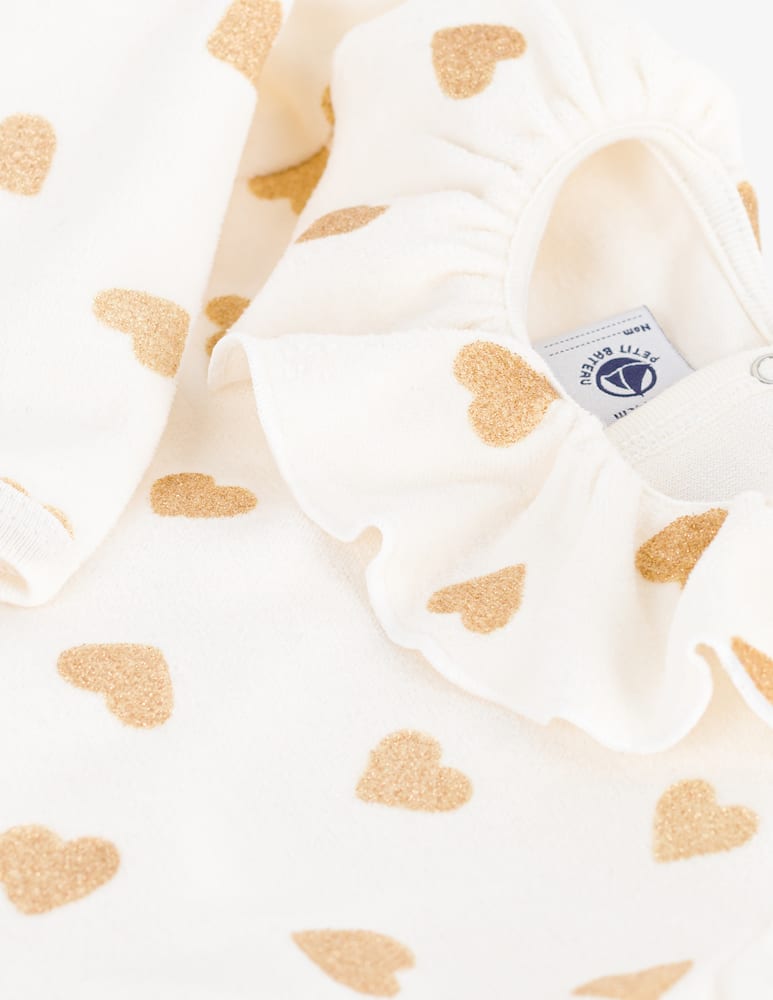 rinascente Petit Bateau Tutina con piedini e volant