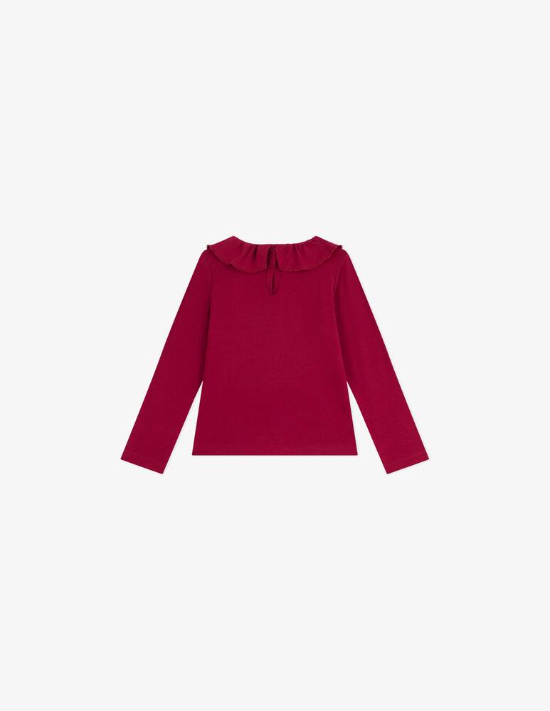 rinascente Petit Bateau Frill neck t-shirt
