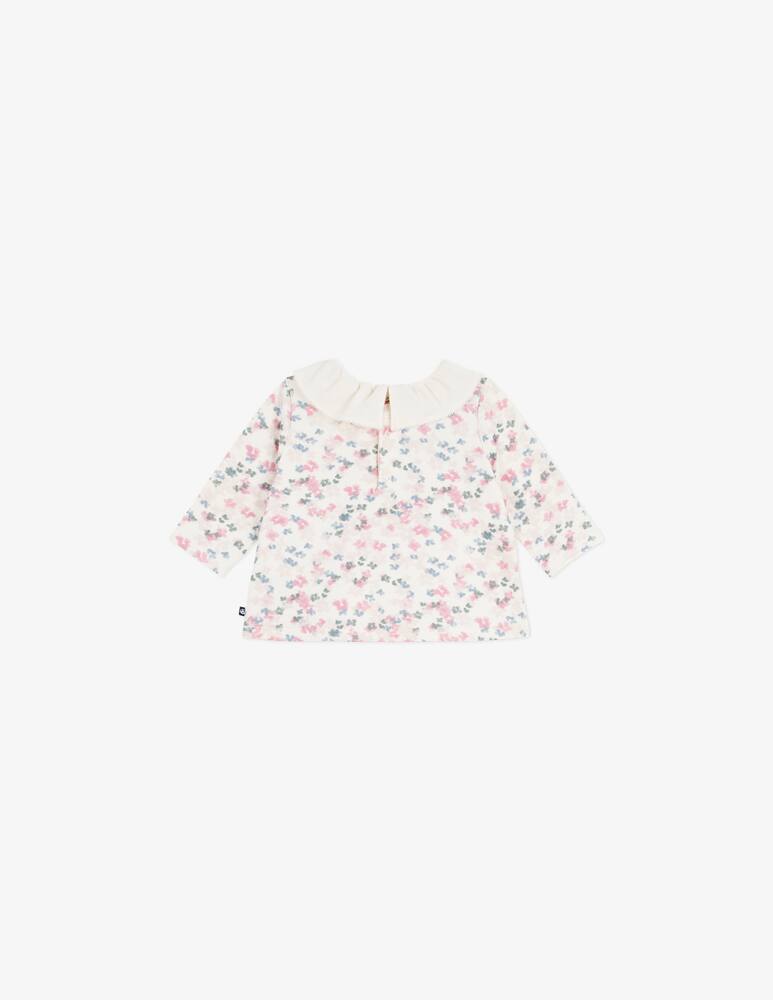 Petit Bateau Blusa con fiori - immagine 2