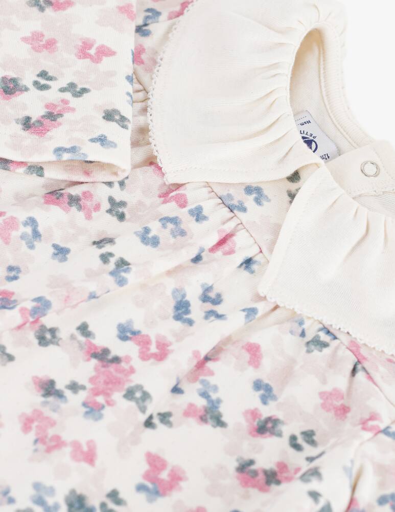 Petit Bateau Blusa con fiori - immagine 3
